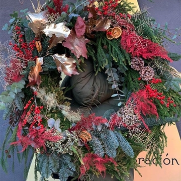 CORONA NAVIDEÑA XXL - Imagen 1