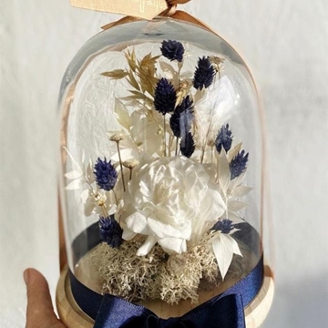 CÚPULA FLOR PRESERVADA - Imagen 1