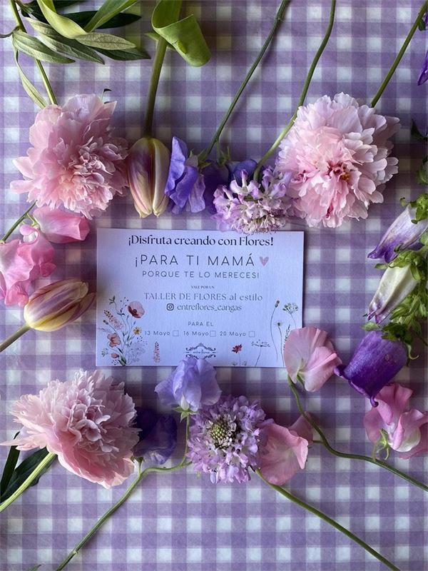 Talleres de flores naturales - Imagen 1