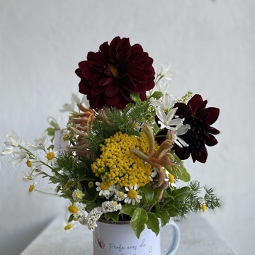 TAZA FLOR NATURAL - Imagen 1